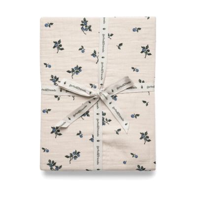 Garbo&Friends Blueberry Muslin kuminauhalakana 180x200x30 cm