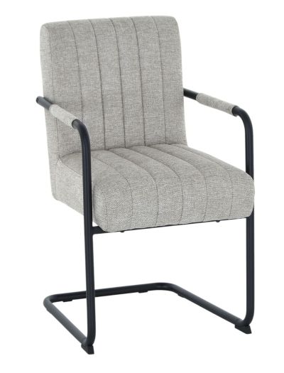 Veke Bonest tuoli hiekka Brego 31, mustat käsinojat