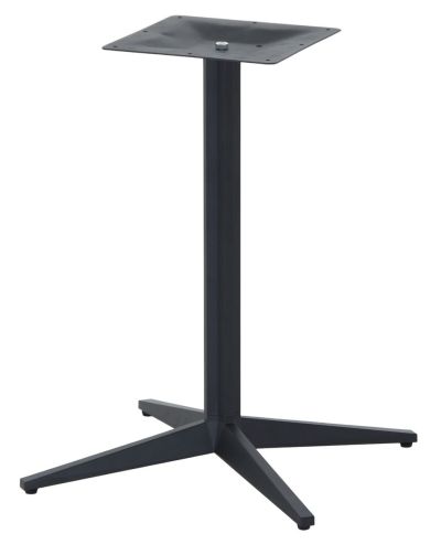 Veke Cafe pöydän ristikkojalka 70x70 cm musta