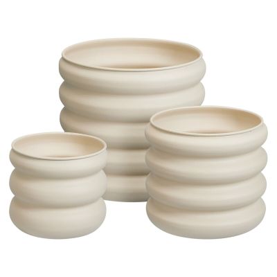 Ei brändiä Poimu ruukkusetti 3 kpl kerma