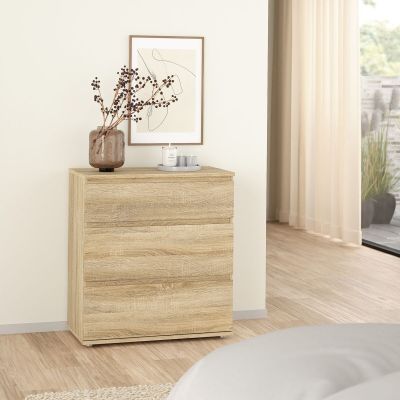 Tvilum Nova lipasto 3-laatikkoa tammi