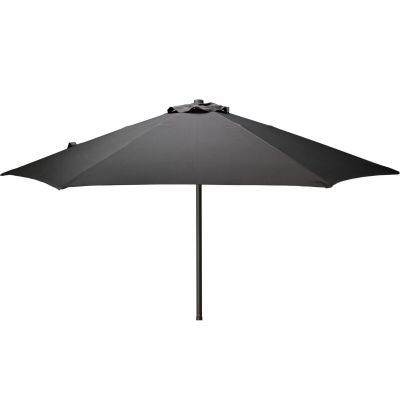 Ei brändiä Sol aurinkovarjo Ø230 cm tummanharmaa