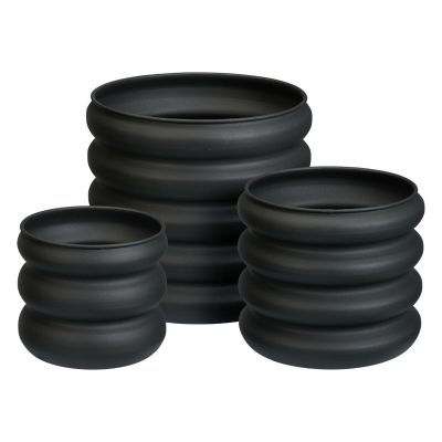 Ei brändiä Poimu ruukkusetti 3 kpl harmaa