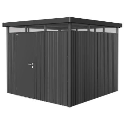 Biohort, Highline puutarhavarasto koko h4 metallic tummanharmaa