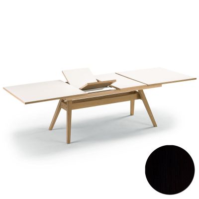 Skovby, Sm11 pöytä musta tammi lakka 183-275X100X74Cm