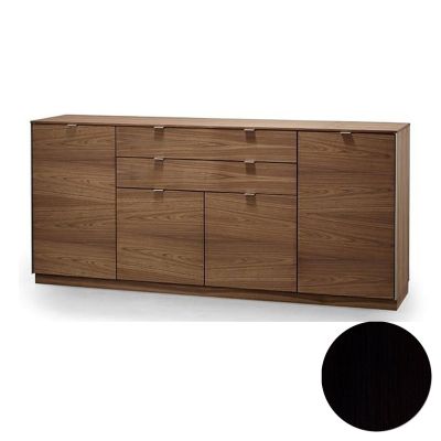 Skovby, Sm942 lipasto musta tammi lakka 194X44X88Cm