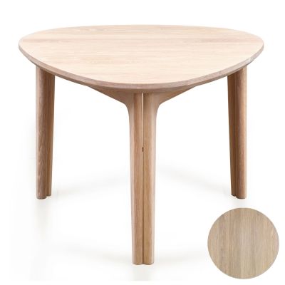 Skovby, Sm207 sohvapöytä tammi massiivipuu valkoöljy 65x63x47 cm