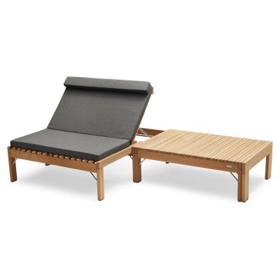 Skagerak, Riviera lounge cushion Charcoal