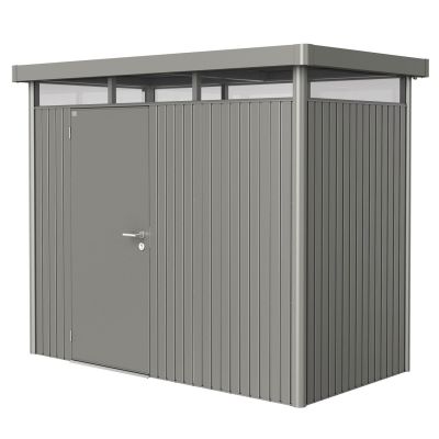 Biohort, Highline puutarhavarasto koko h1 metallic kvarts-harmaa