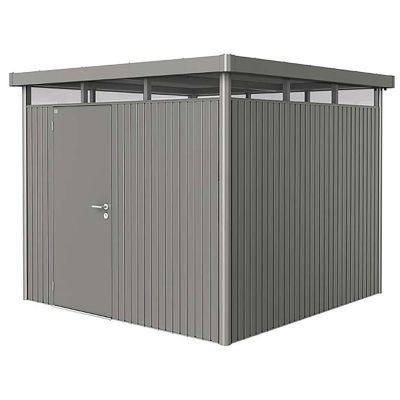 Biohort, Highline puutarhavarasto koko h4 metallic kvarts-harmaa
