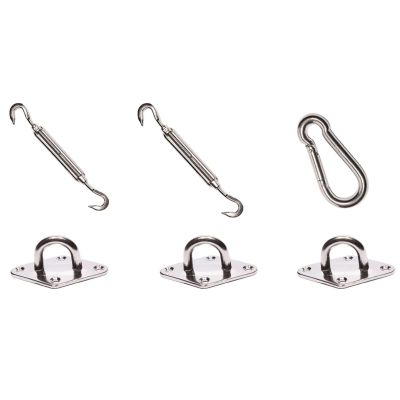 Platinum Sun & Shade, asennussetti varten trekantiga aurinkovarjo