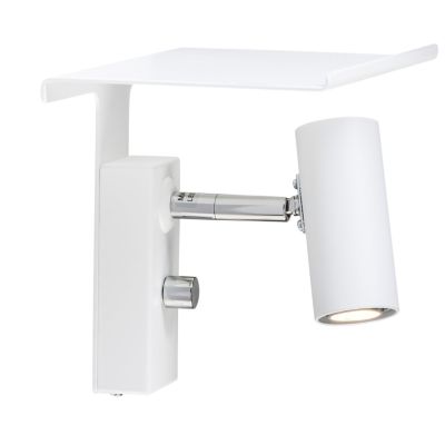 Belid, Cato vägghylla yksinkertainen mattavalkoinen