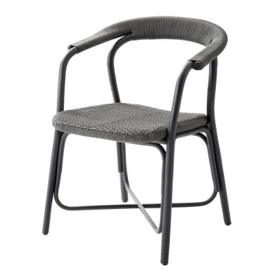 Cane-line, Noble käsinojallinen tuoli rottinki musta