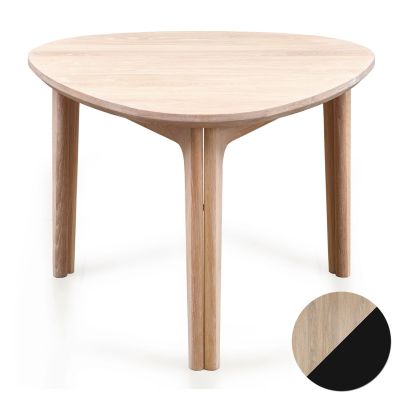 Skovby, Sm206 sohvapöytä tammi valkoöljy/musta nanolaminaatti 65X63X43Cm