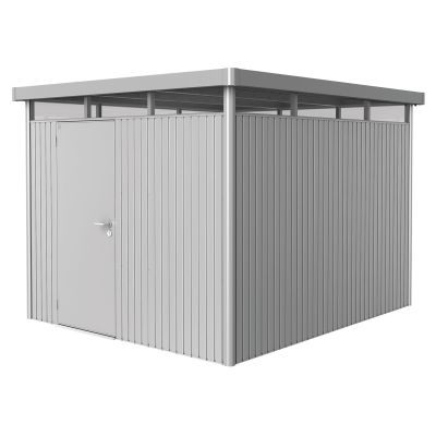 Biohort, Highline puutarhavarasto koko h5 metallic hopea