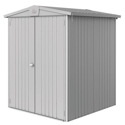 Biohort, Europa puutarhavarasto koko 2 metallic hopea