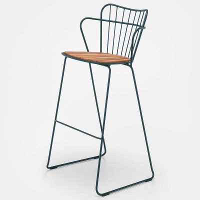 Houe, Paon baarituoli pine green stål