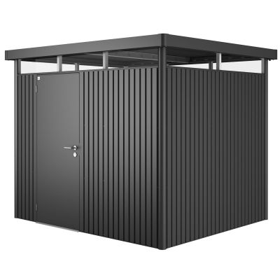 Biohort, Highline puutarhavarasto koko h3 metallic tummanharmaa