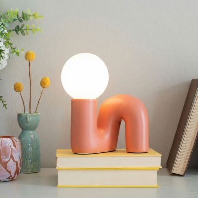 Trio Quinn pöytävalaisin G9 aprikoosi