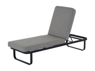 Veke Lumme aurinkotuoli musta/hiekka