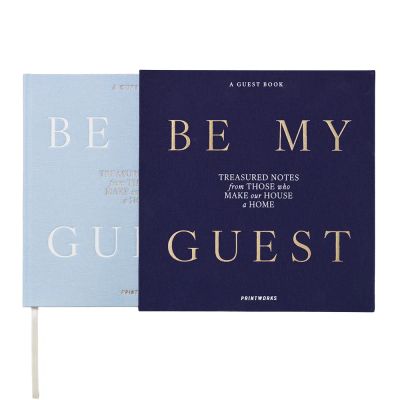 Printworks, Vieraskirja Blue Be My Guest