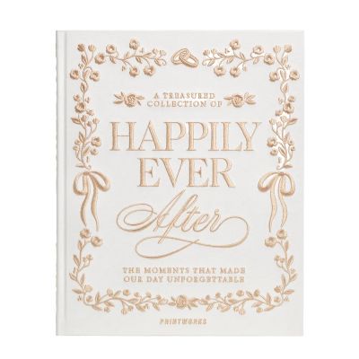 Printworks, Embroidered Photo Album - Happily Ever After