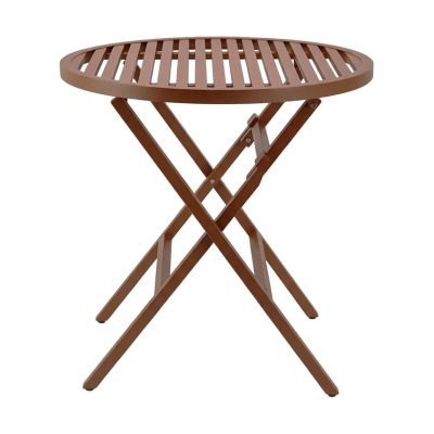 1898 Verona kahvipöytä Poltettu punainen, Ø72 cm