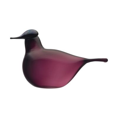 Iittala Chiffchaff lasilintu Lila, 13×8 cm