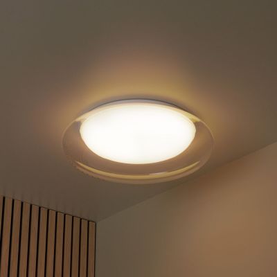 Lucide Sketes kattoplafondi Ø35 cm valkoinen