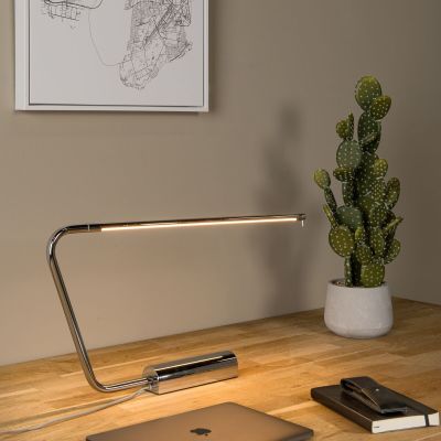 Lucide Madison pöytävalaisin kromi