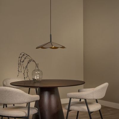 Lucide Blomster riippuvalaisin Ø47 cm taupe