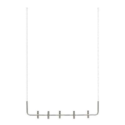 House Doctor - Maxi Kynttilänjalka 102x26 cm Antiikki hopea