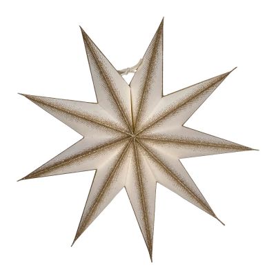 House Doctor - 9 Point Paperitähti 30 cm Off-white/Samppanja