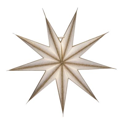 House Doctor - 9 Point Paperitähti 45 cm Off-white/Samppanja