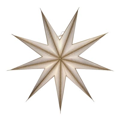 House Doctor - 9 Point Paperitähti 60 cm Off-white/Samppanja