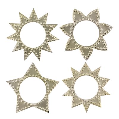 House Doctor - Ring Lautasliinarengas 4 kpl Samppanja/Hopea