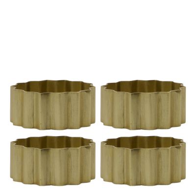 House Doctor - Nello Lautasliinarengas 4 kpl Kulta