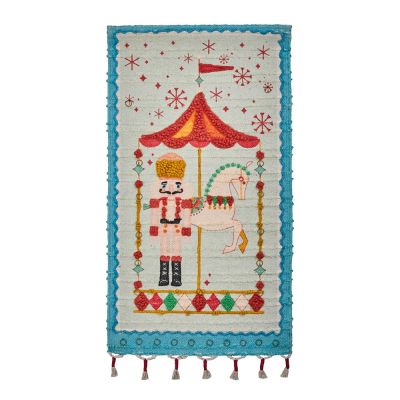 House Doctor - Horse Joulukalenteri 90 cm Vihreä/Ruskea