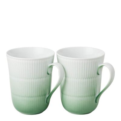 Royal Copenhagen - Iris Kuppi 36 cl 2 kpl Vihreä