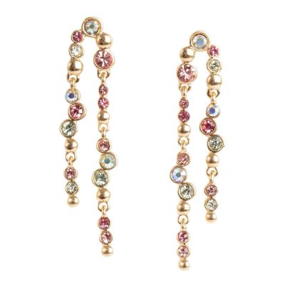 A&C Oslo AS - Sweet Droplets Korvakorut 50 mm Kulta/Monivärinen