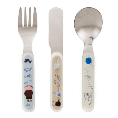 Rätt Start - Mikko Mallikas Lasten aterimet 3 osaa Sininen