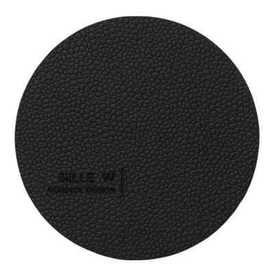 MiLLE W NORDISK DESIGN - Rund Lasinalunen 10 cm Musta