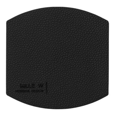 MiLLE W NORDISK DESIGN - Ellips Lasinalunen 10x10 cm Musta
