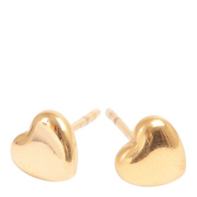 A&C Oslo AS - Steel - Essentials Korvakorut sydän 8 mm Kulta