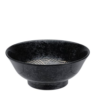 Tokyo Design Studio - Masamura Seikaiha Ramenkulho 1,25 L Musta