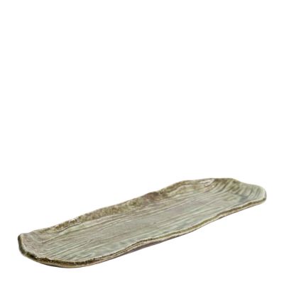 Tokyo Design Studio - Mino Craft Lautanen 33,5 cm Yamasan vihreä