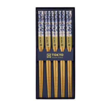 Tokyo Design Studio - Syömäpuikot 5 kpl Sininen