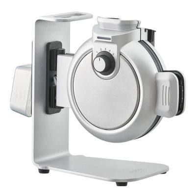 Caso - WaffleUp Belgialainen vohvelirauta 18 cm Teräs/Musta