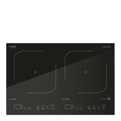 Caso - Pro Menu 3500 Induktiolevy tupla 36x54,5 cm Musta