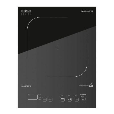 Caso - Pro Menu 2100 Induktiolevy 36,8x27,9 cm Musta